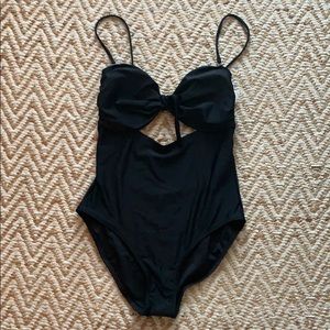 Old Navy black one piece bathing suit (NWT)